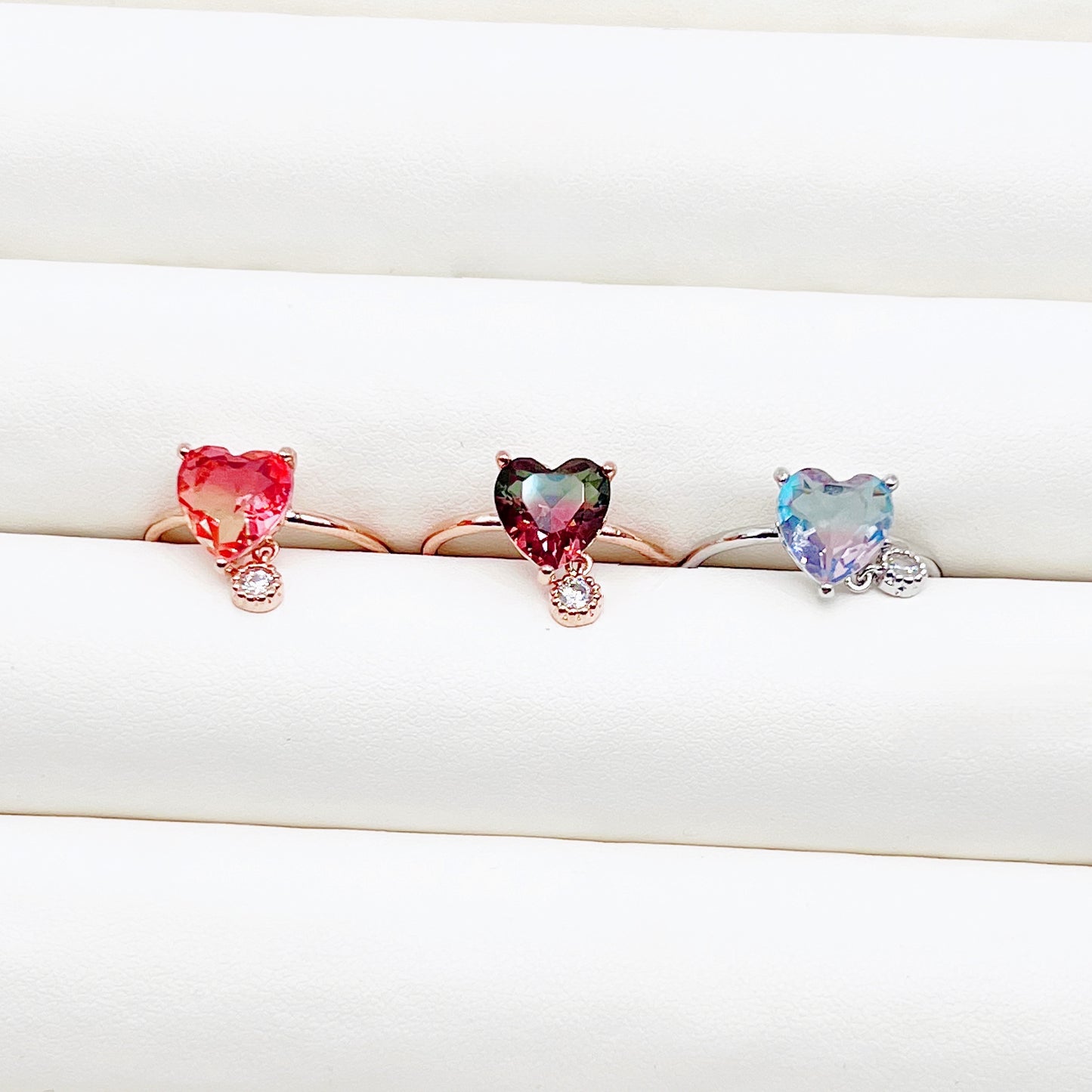 Halo Heart Ring