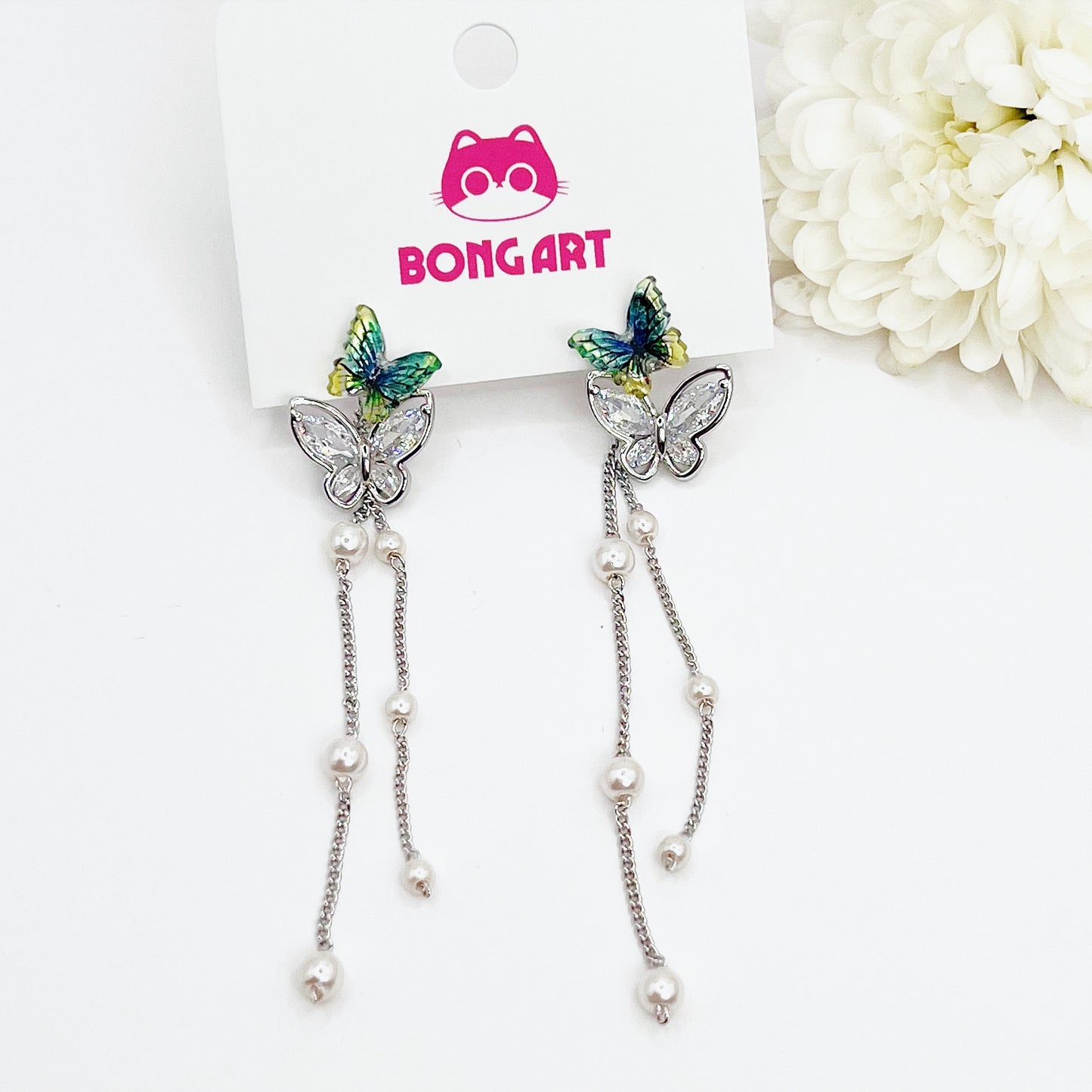 Aurora Butterfly Glow Earrings