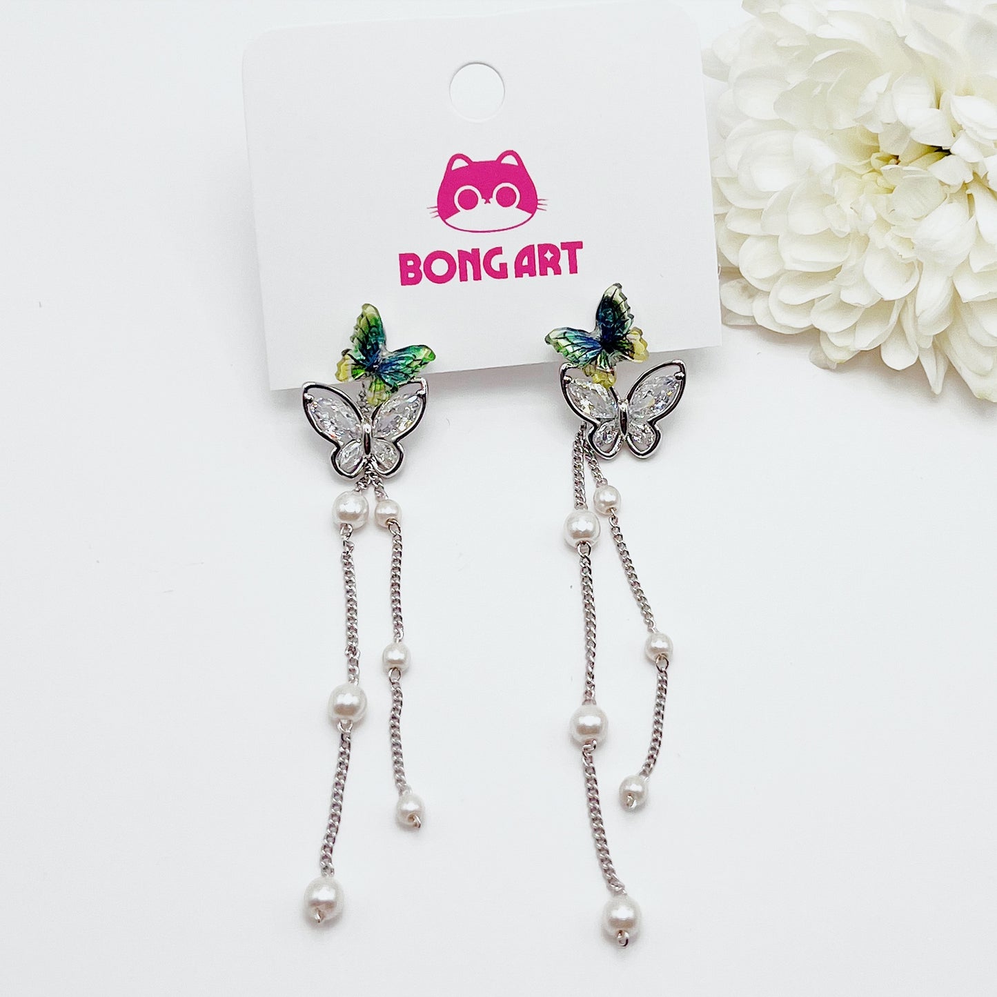 Aurora Butterfly Glow Earrings