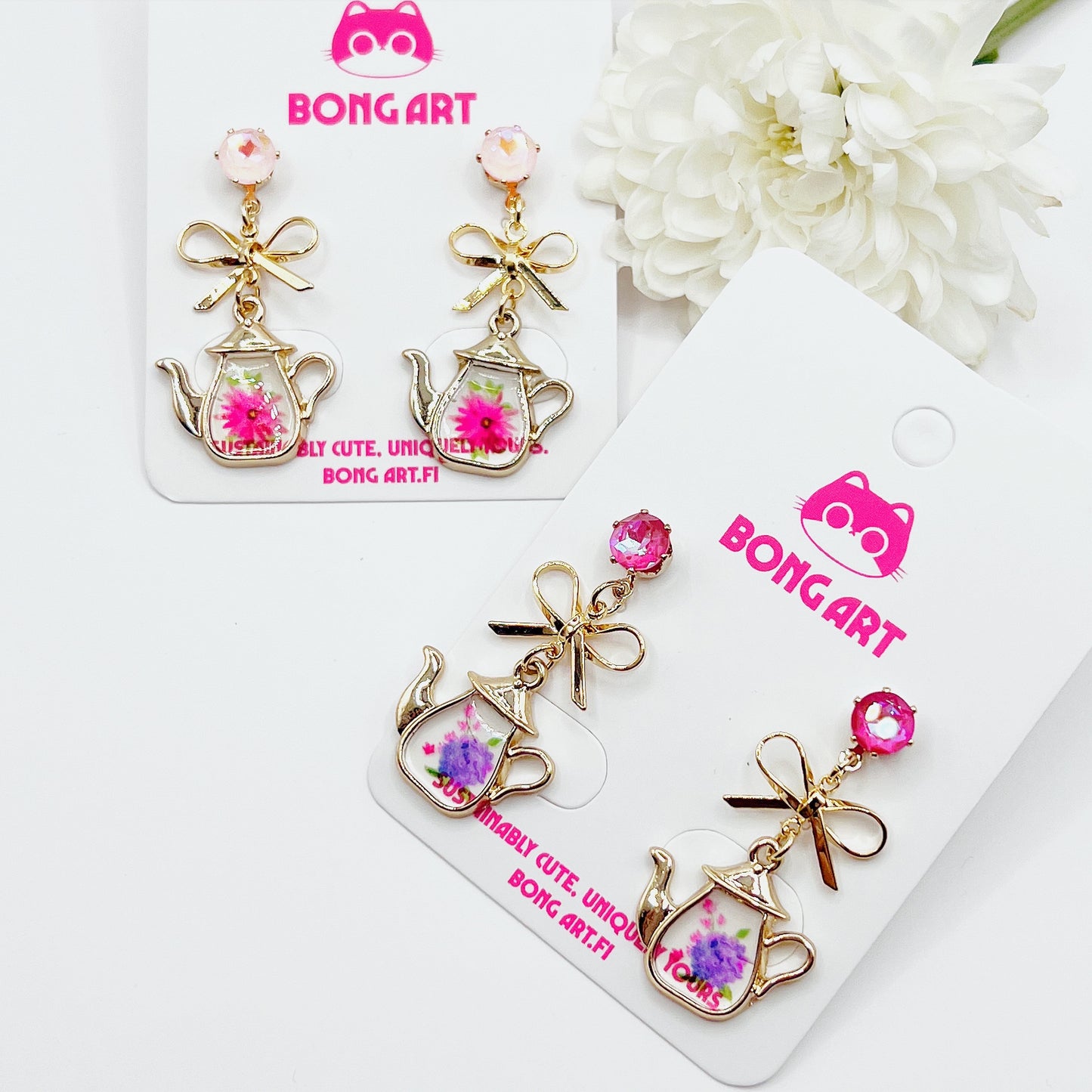 Secret Teapot Stories Earrings
