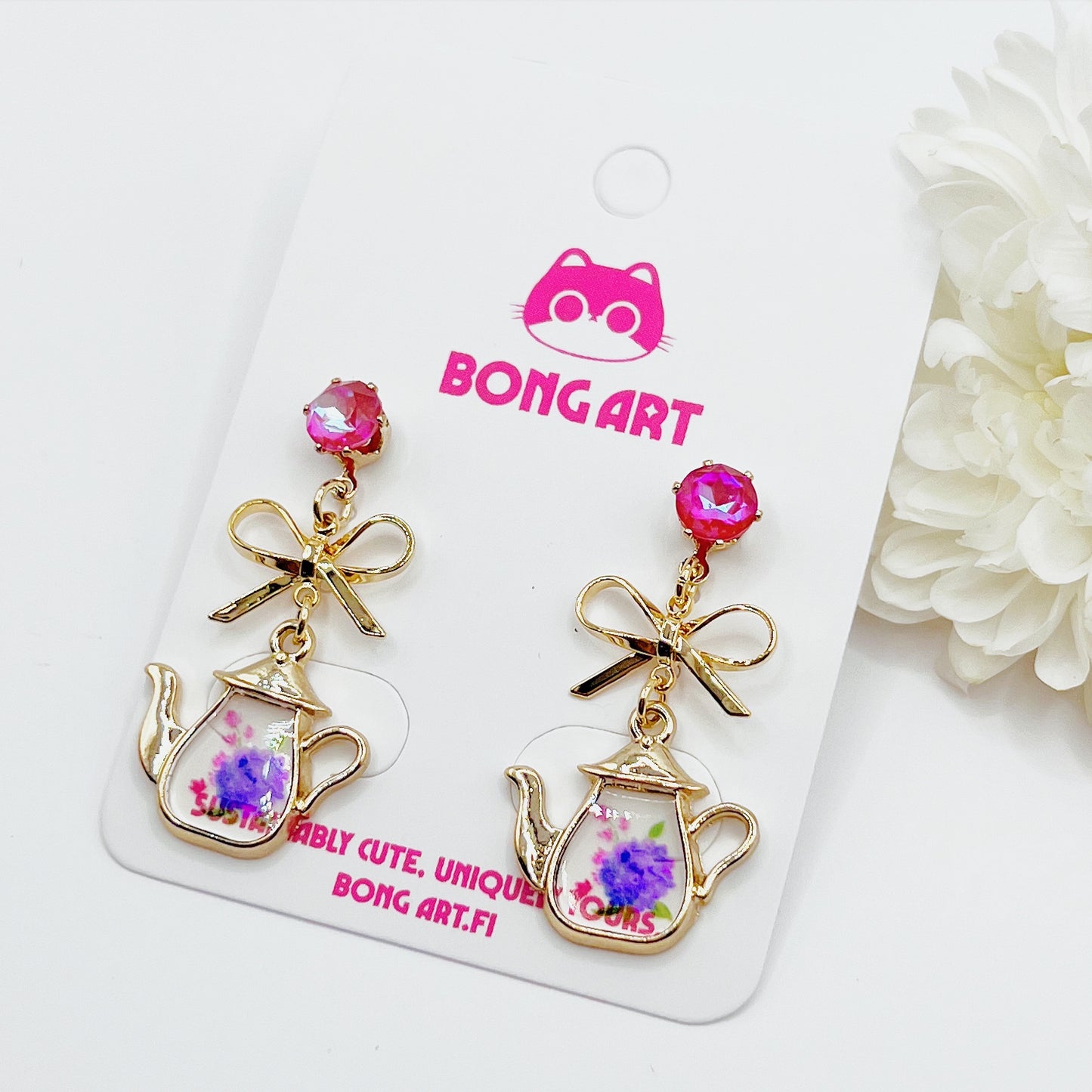 Secret Teapot Stories Earrings