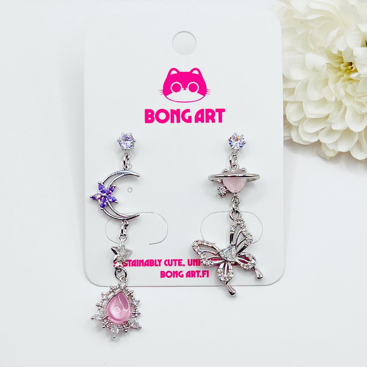 Enchanted Crescent Glow Earrings