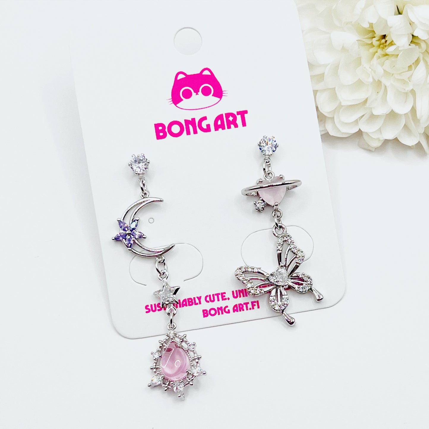 Enchanted Crescent Glow Earrings