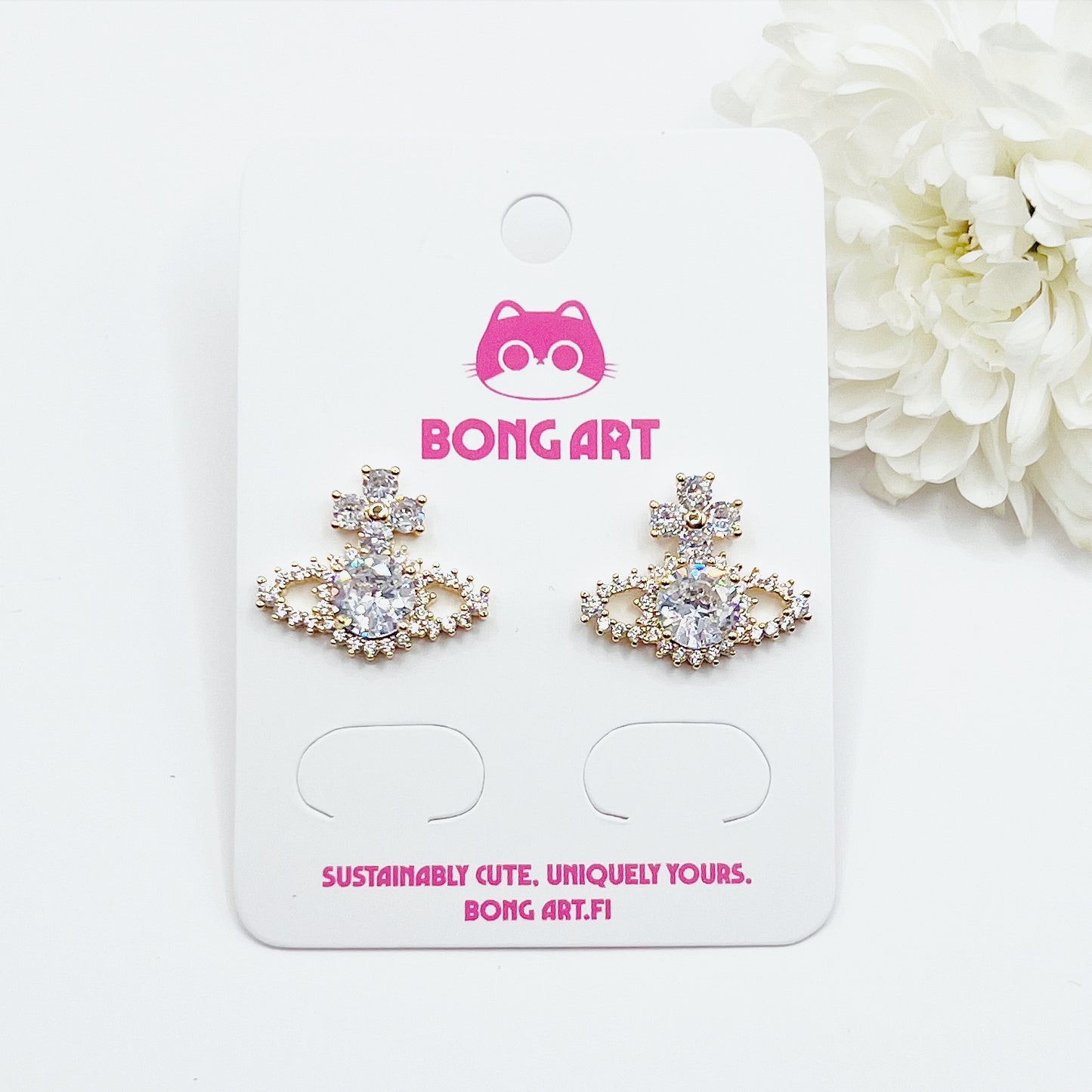 Princess’ Secret Crown Earrings