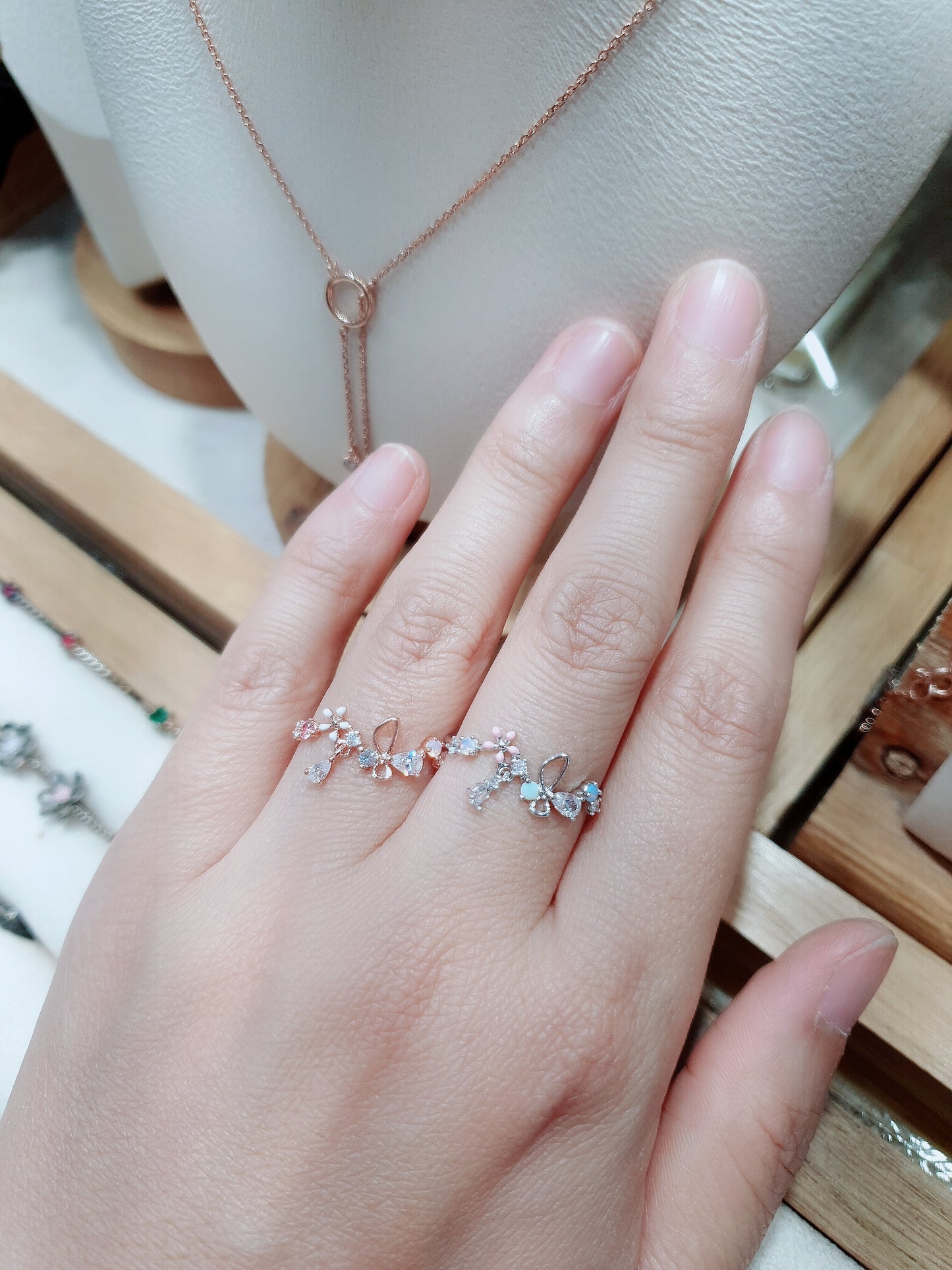 Butterfly Kiss Ring