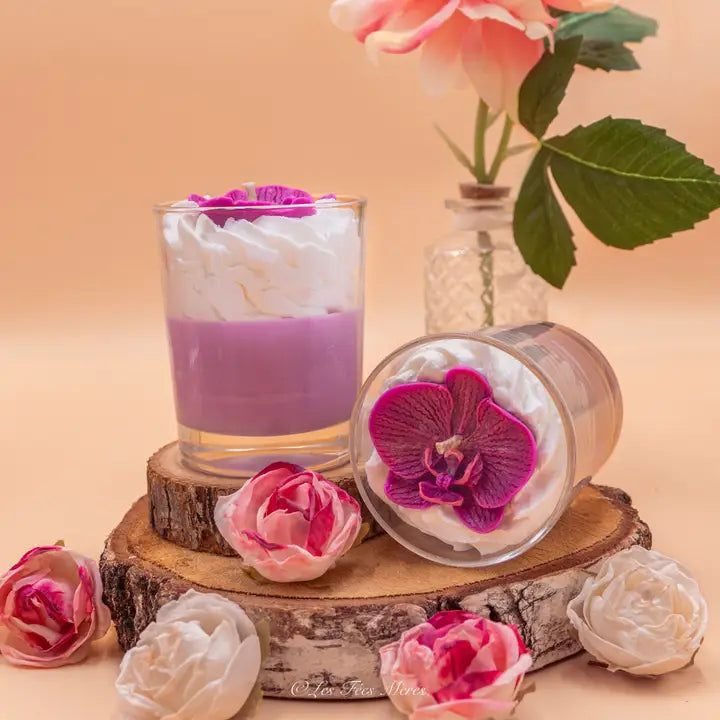 Gourmet Candle Orchid - Handmade candle