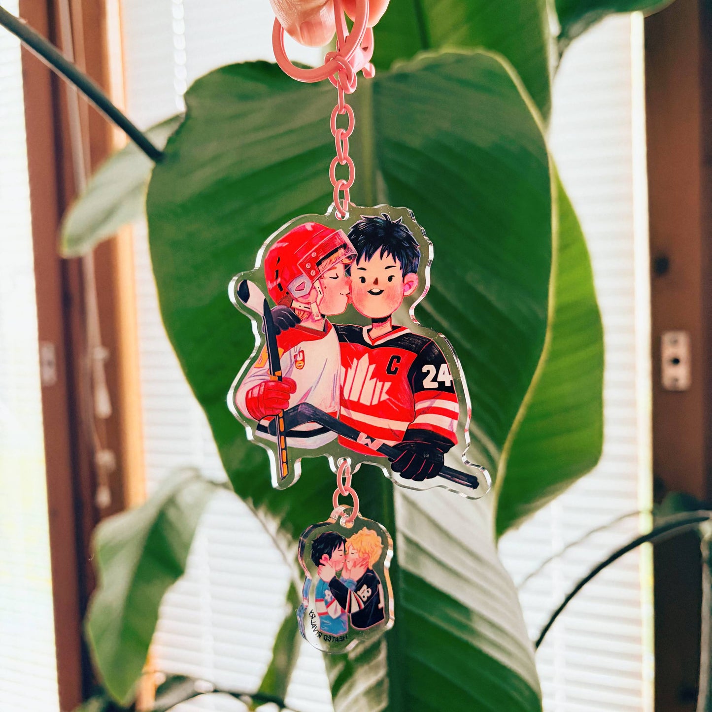Heated Rivalry | Acrylic keychain