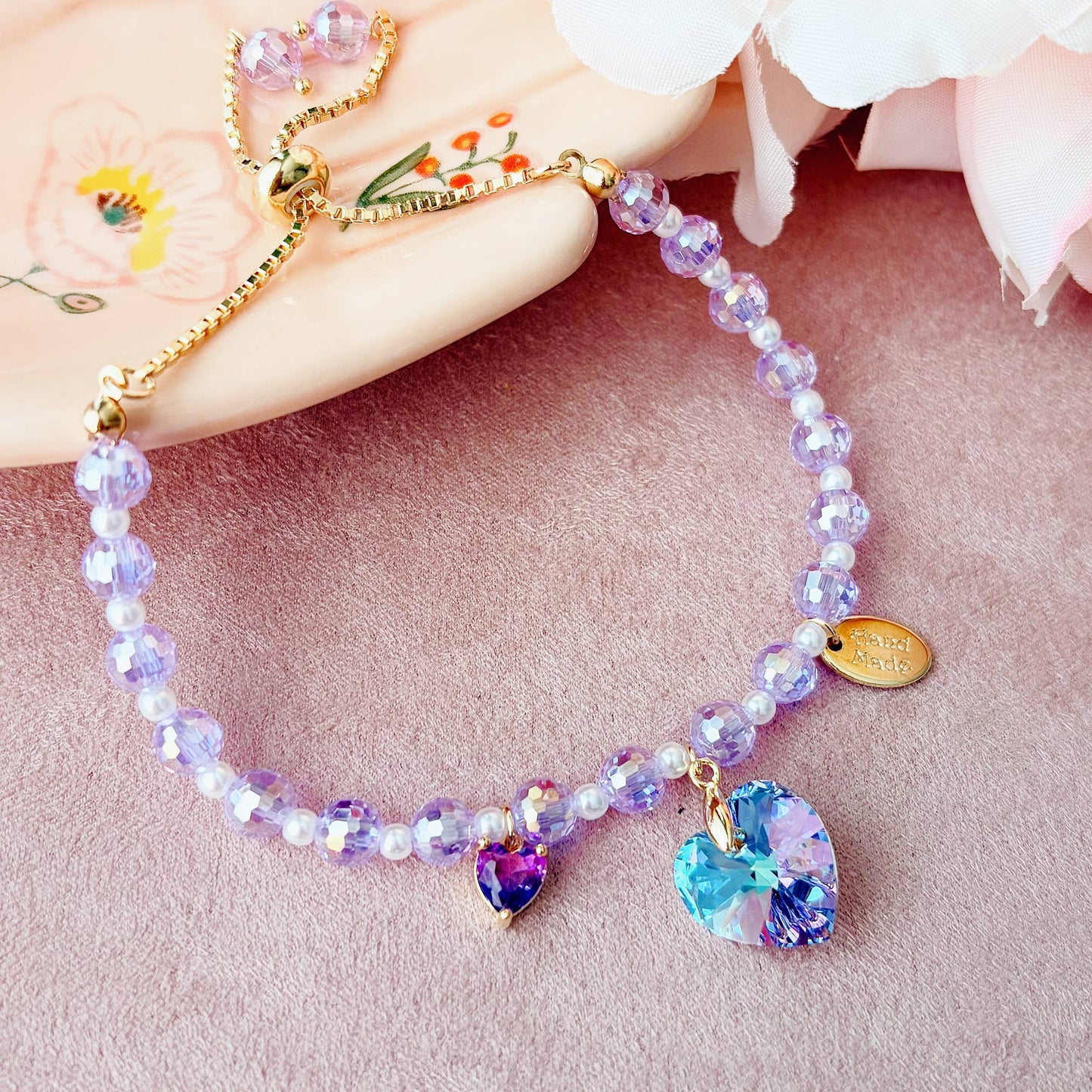 Gleaming Petal Bracelet