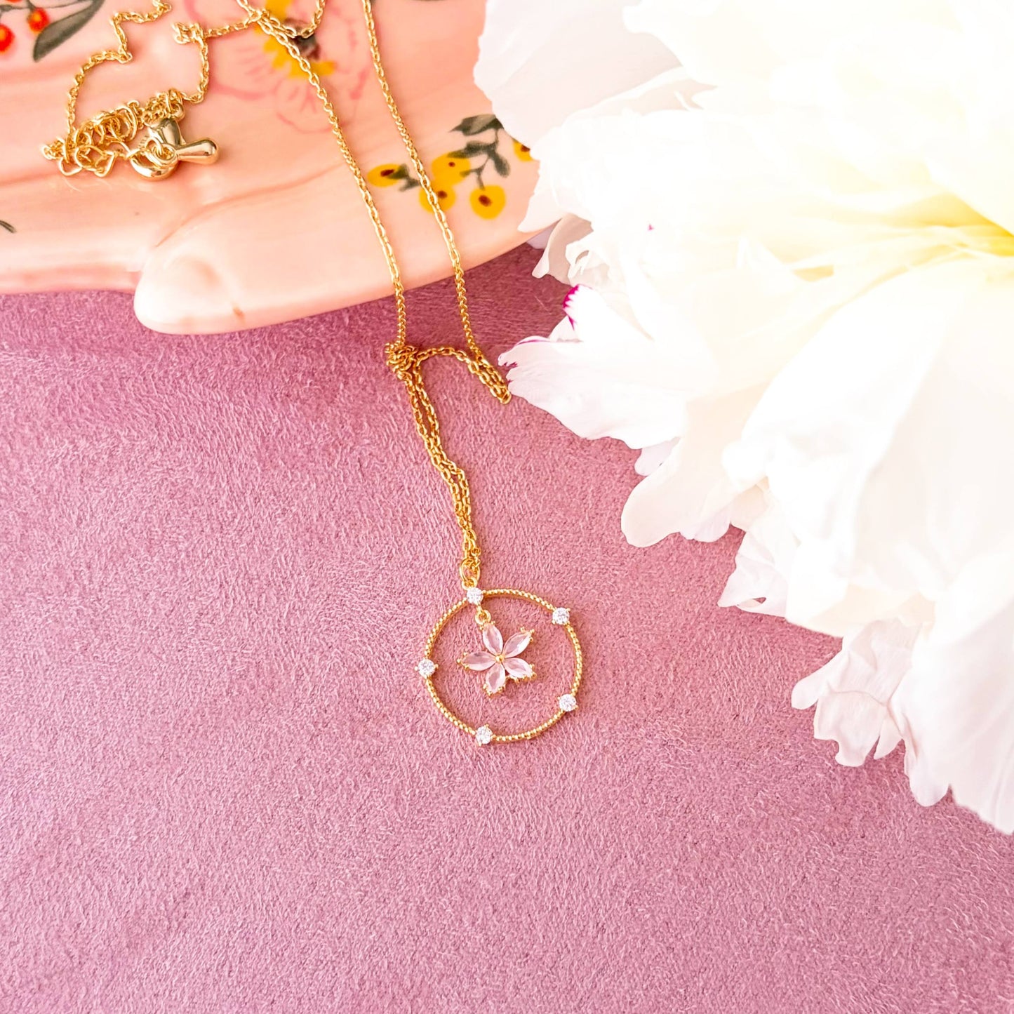 Crystal Flower Swarovski – Necklace