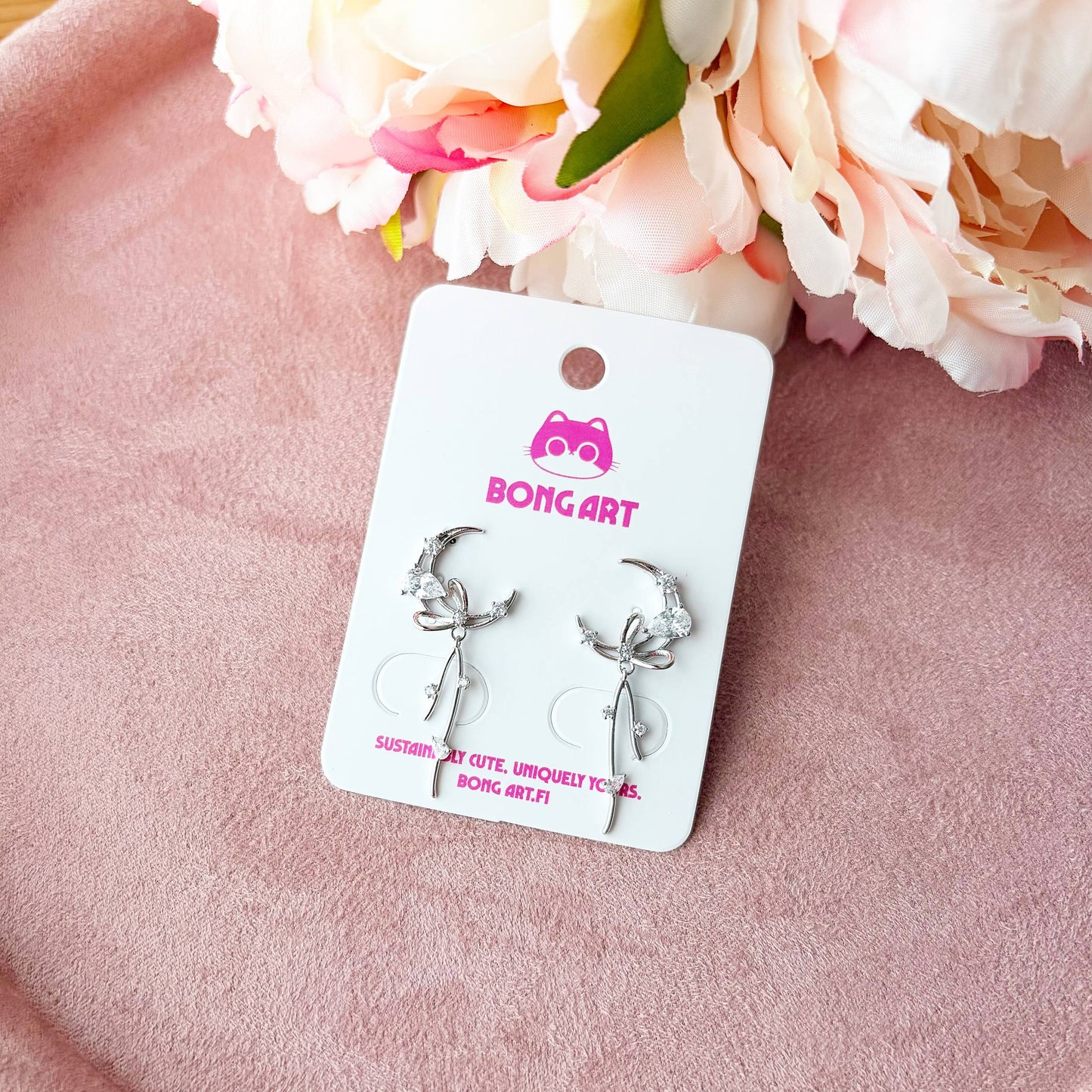 Lunar Glow Swarovski – Earrings