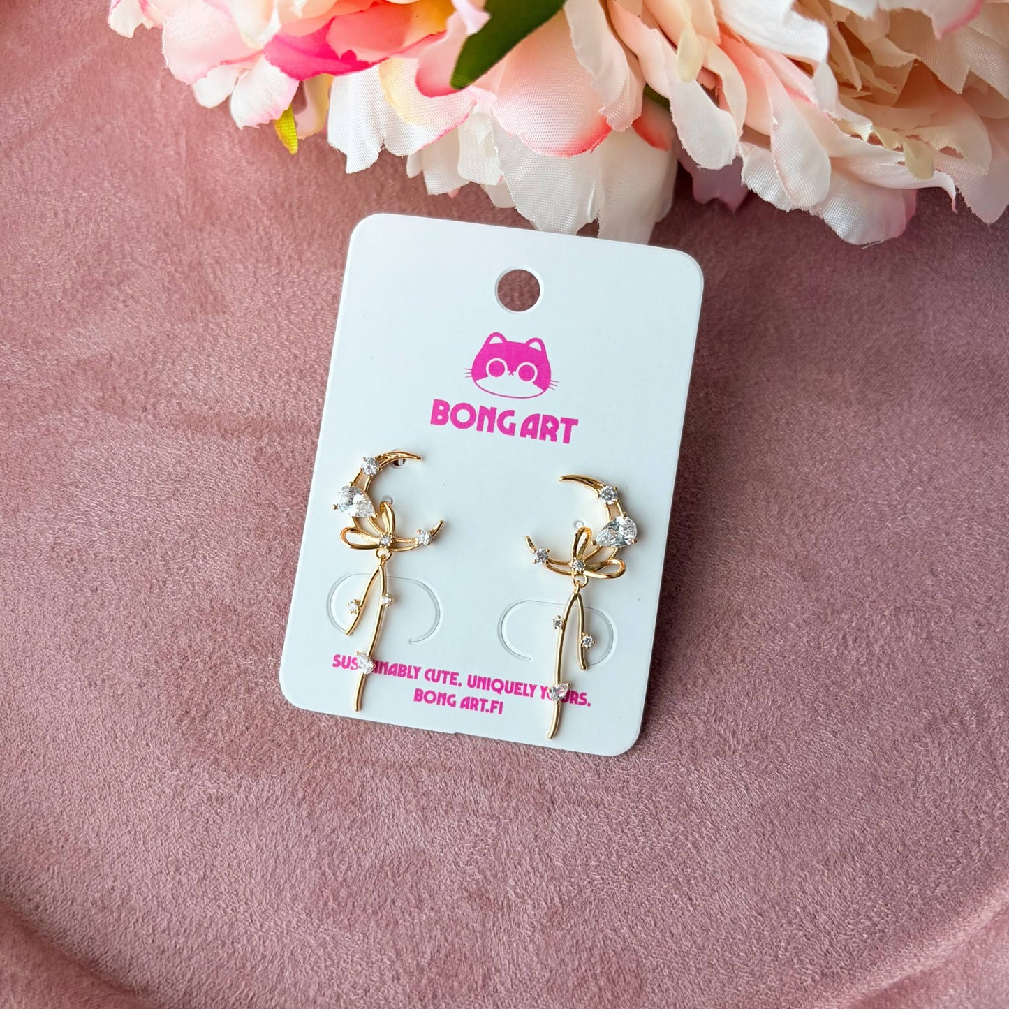 Lunar Glow Swarovski – Earrings