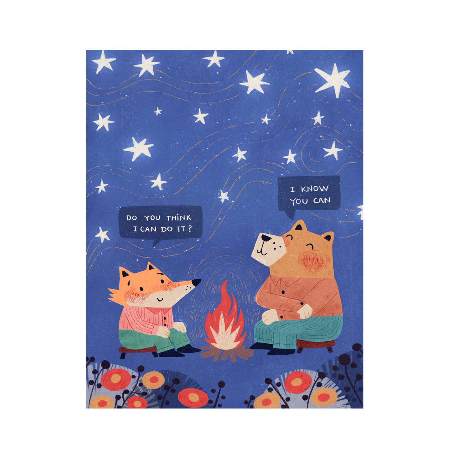 I Know You Can Postcard