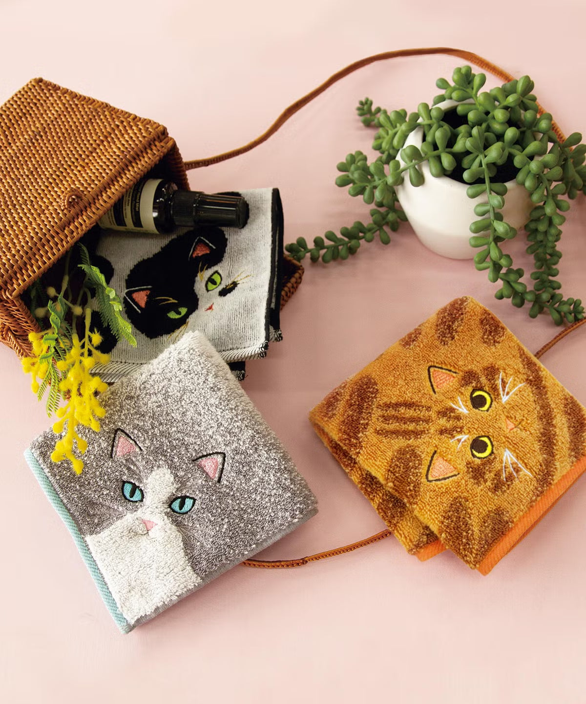 Uchinoko Mate Kitty Series - Imabari Towel, Japan
