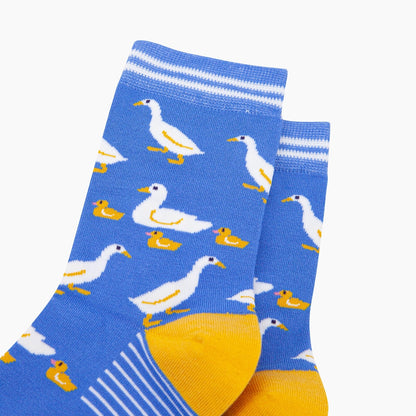 Women's Bamboo Socks - Geese & Goslings