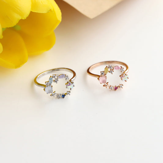 Luna Bloom Ring