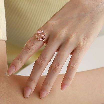 Lunar Blossom Ring