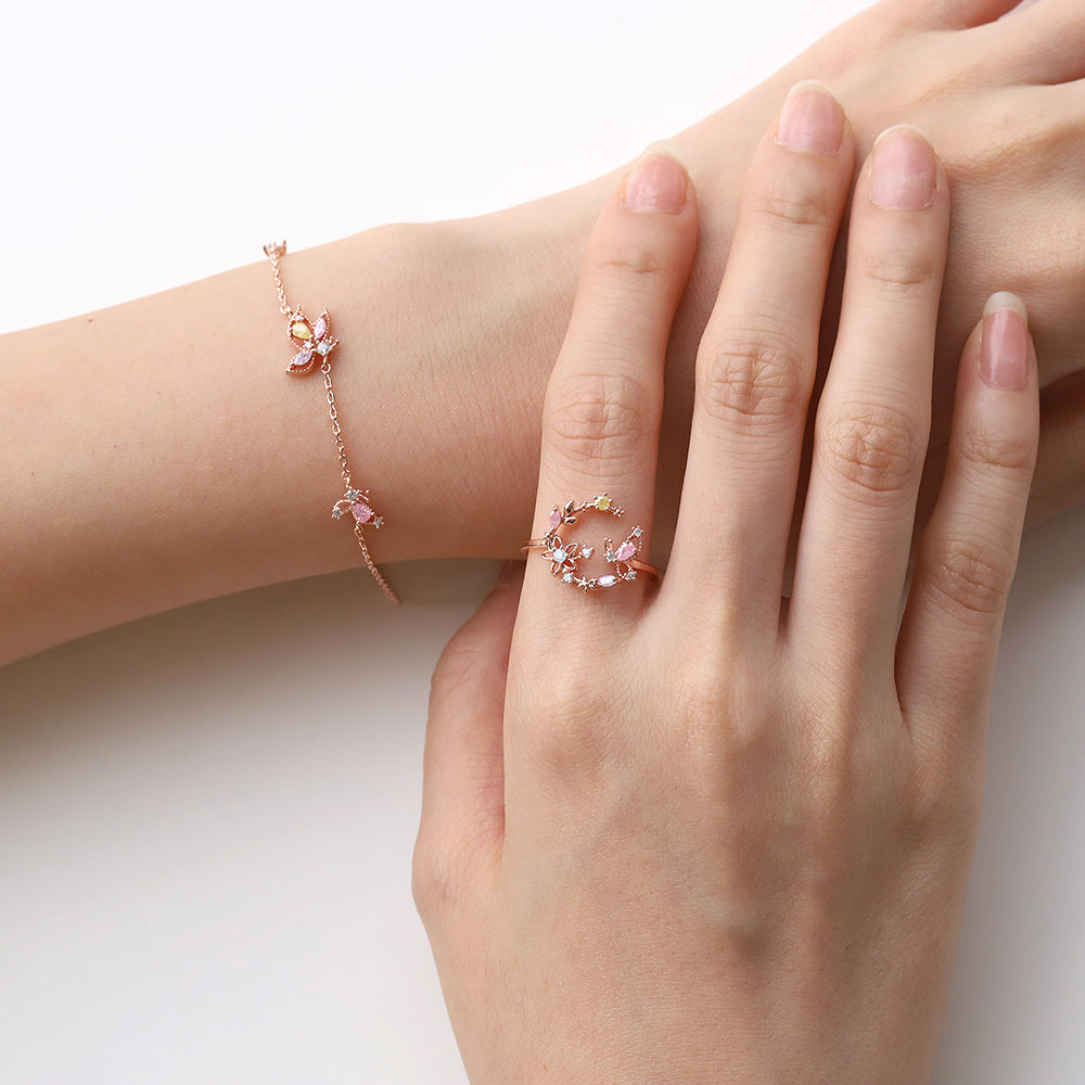 Lunar Blossom Ring