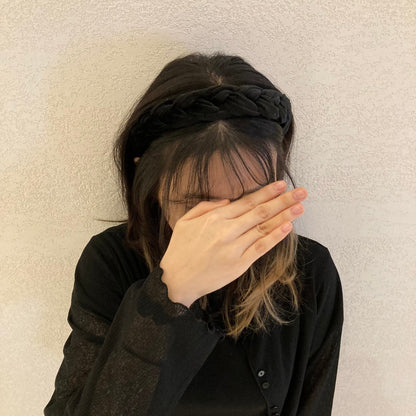 Velvet Braid Hairband