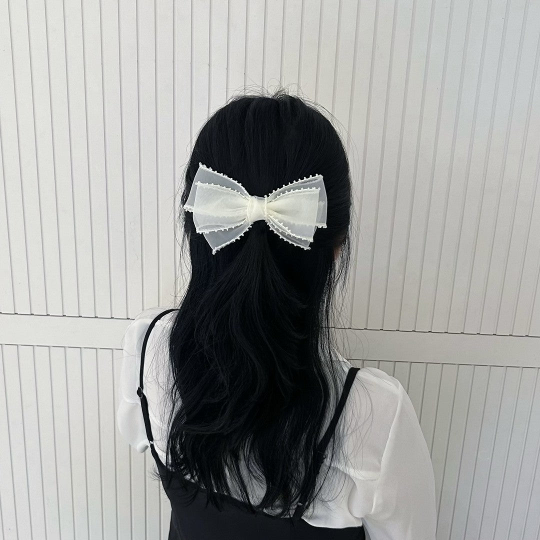 Princess Lace Ribbon – Claw Clip