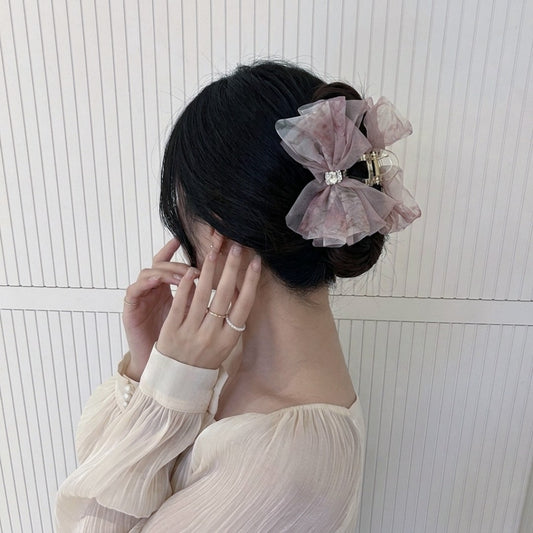 Dreamy Lace Bow – Claw Clip