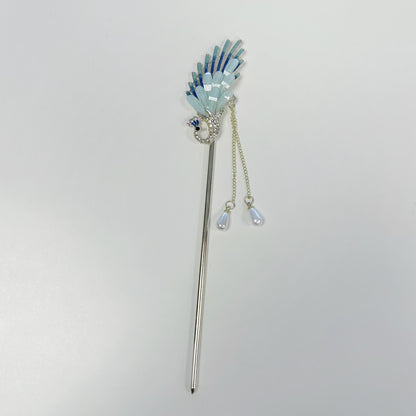 Peacock Whisper - Hairpin