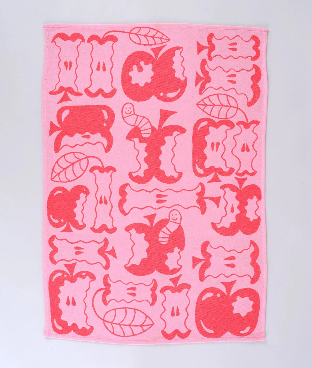 An Apple A Day Cotton Tea Towel