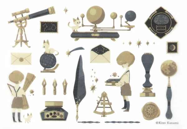 Astronomical Observation / Fabric Sticker - No Iron Needed