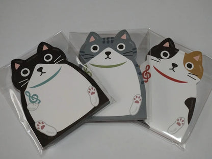 Cute Die-Cut Message Memo Pad