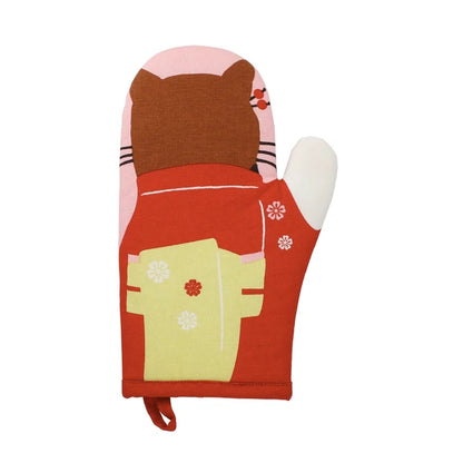Oven Mitt Trivet - Cute Cat