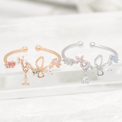 Butterfly Kiss Ring