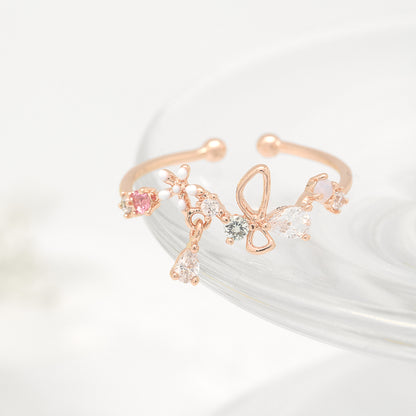 Butterfly Kiss Ring
