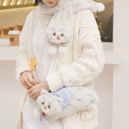 Mewji Cat - Bag Cat (Silver)
