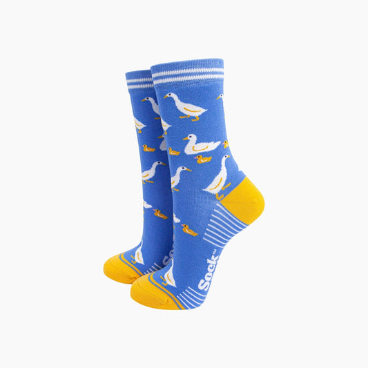 Women's Bamboo Socks - Geese & Goslings