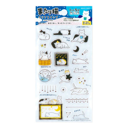 Clear Stamp from Japan - Cute Cat