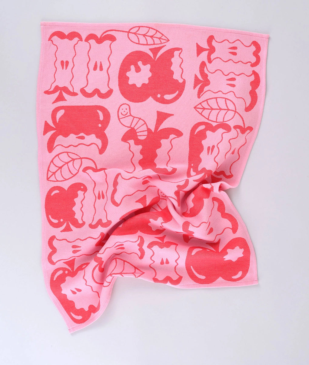 An Apple A Day Cotton Tea Towel