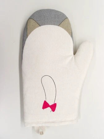 Oven Mitt Trivet - Cute Cat