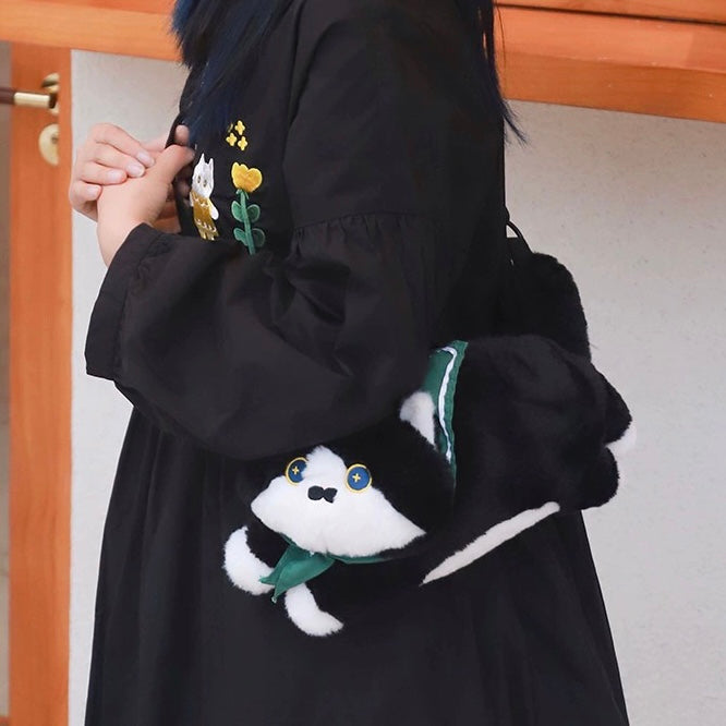 Mewji Cat - Bag Cat (Black)
