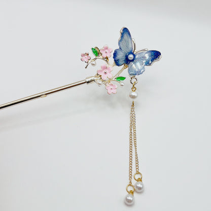 Aurora Blossom Glow - Hairpin