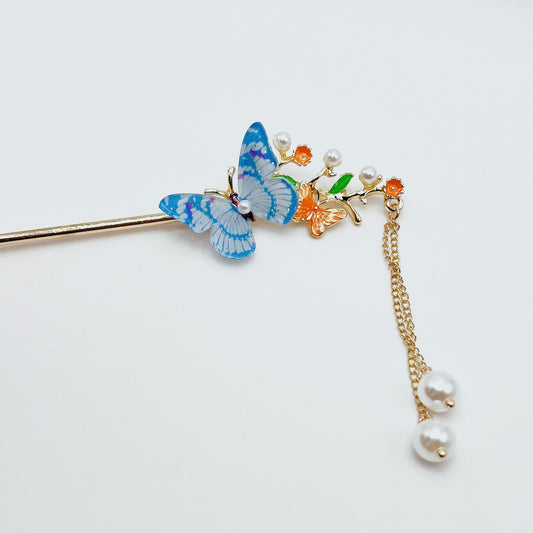 Aurora Blossom Glow - Hairpin