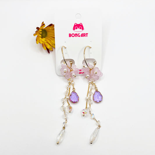 Crystal Dew Drops Earrings