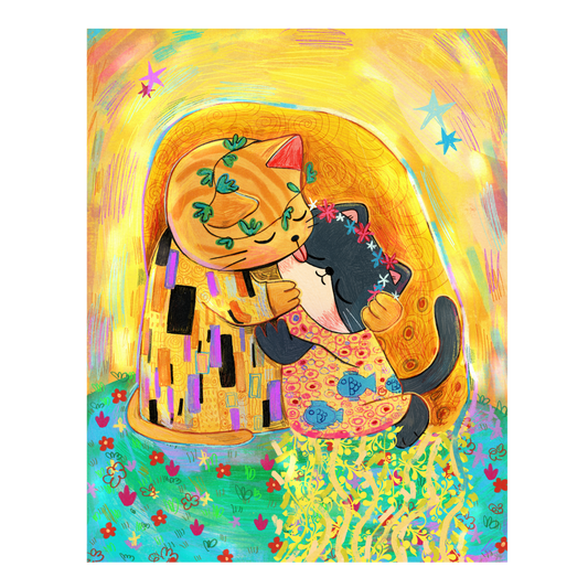The Kiss Postcard