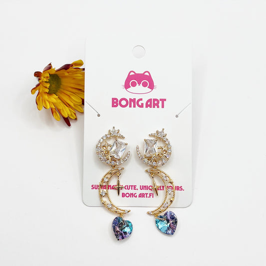 Diamond Stardust Earrings