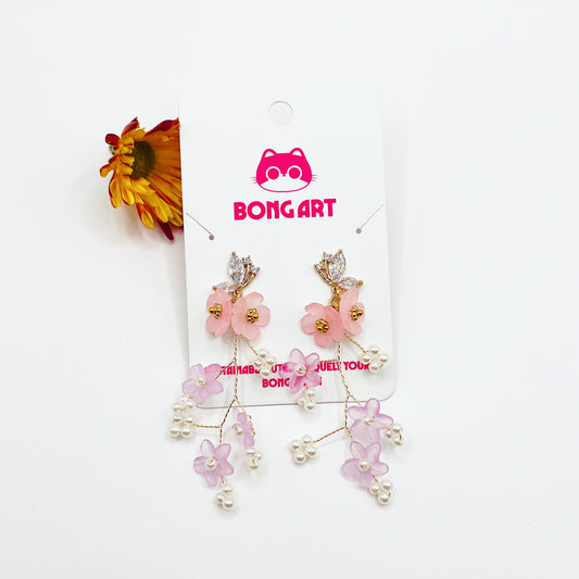 Blooming Petal Dance Earrings