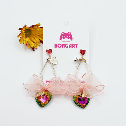 Golden Crown Whisper Earrings