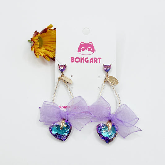 Golden Crown Whisper Earrings