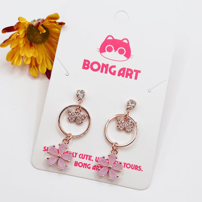 Blooming Petal Dance Earrings