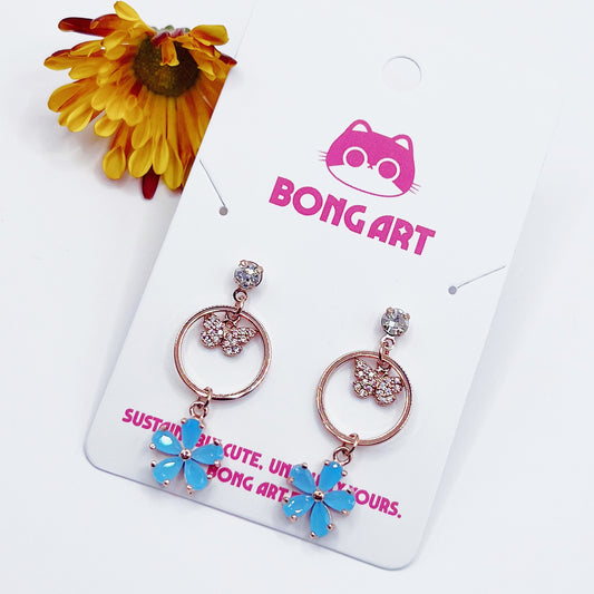 Blooming Petal Dance Earrings
