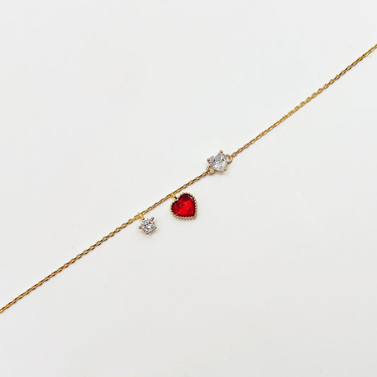 Crystal Moon Drops Bracelet