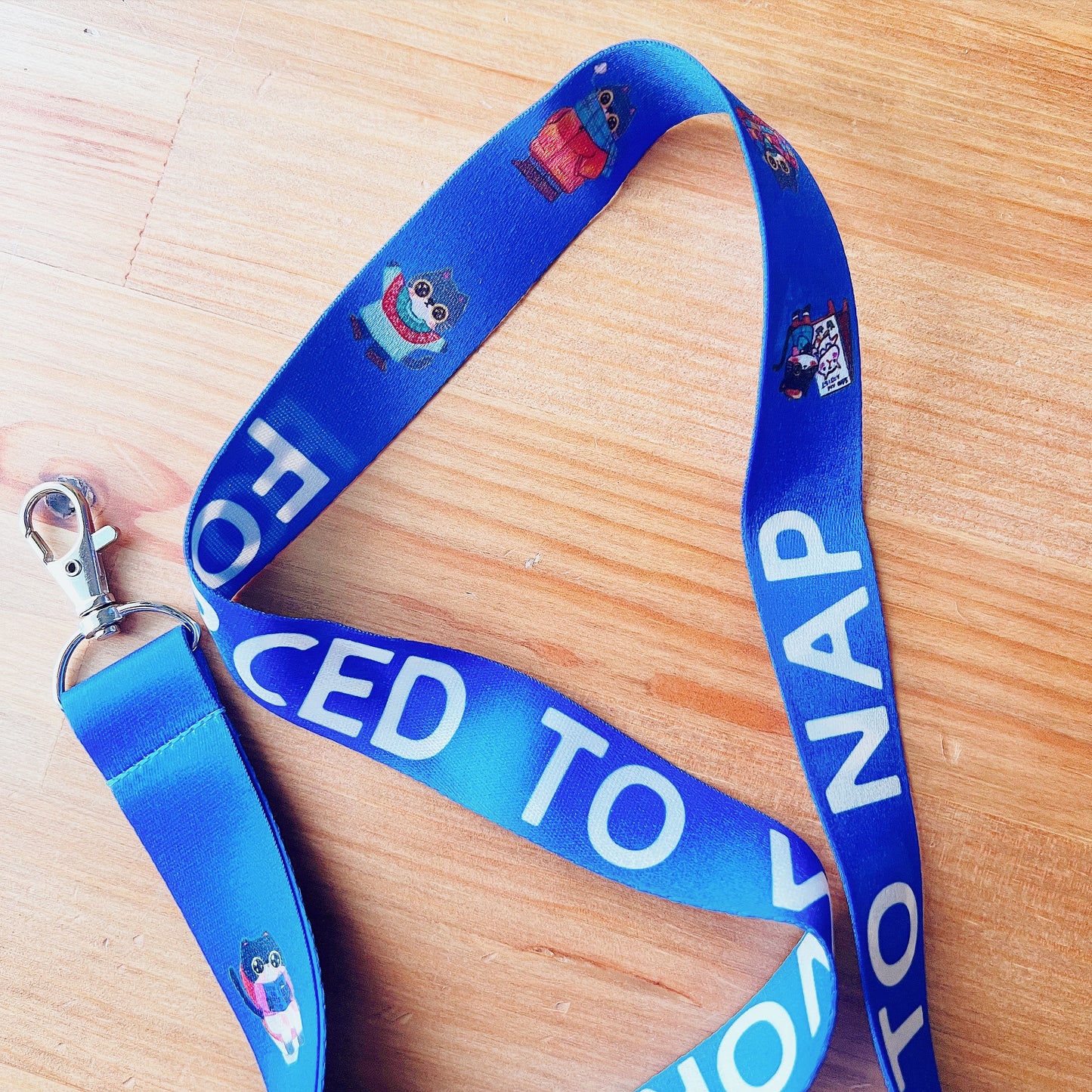 Lanyard Cute - Born To Nap, Forced To Work