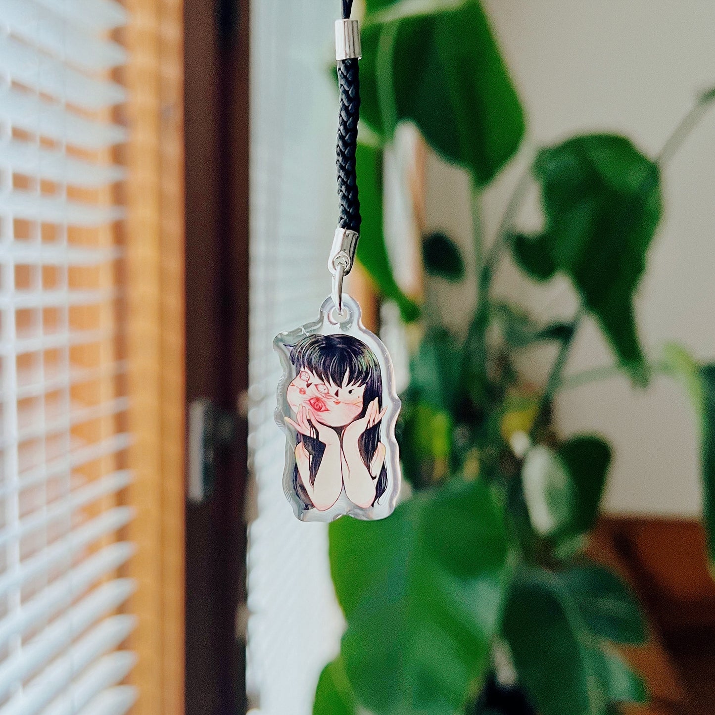 Junji Ito Fanart | Clear Acrylic Phone Charm